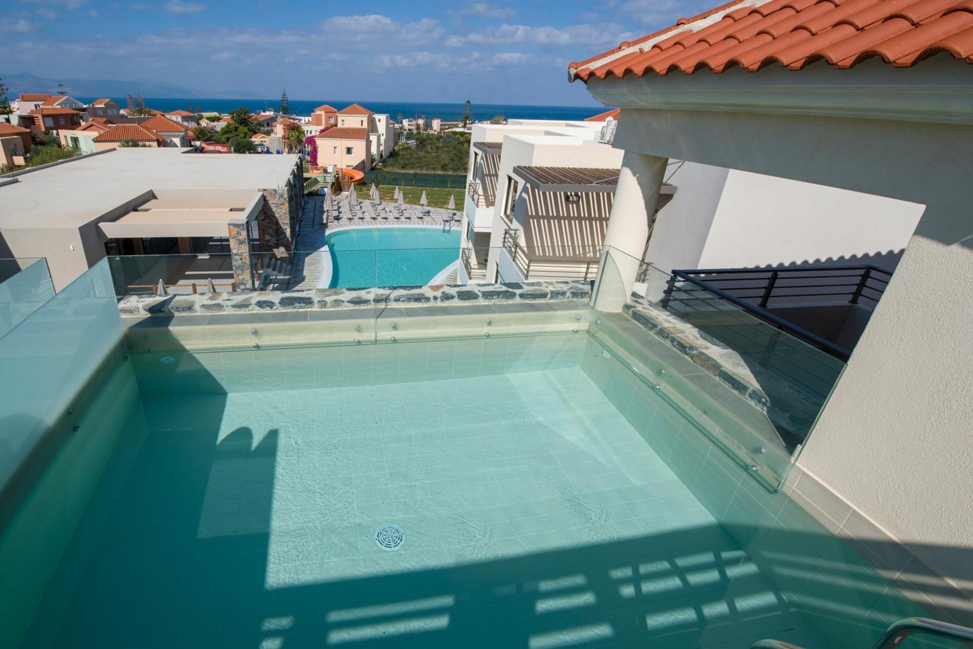 Stefan Village Hotel Agia Marina Exterior foto